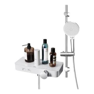 箭牌 AE3252MZCP 简易手持花洒套装 哑光白