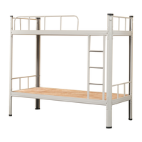 ZUOSHENG 佐盛 公寓床现代简约铁艺上下床灰色加厚钢材200