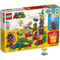 LEGO 乐高 Super Mario超级马力欧系列 71380 定制专属冒险