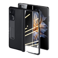  STRYFER/斯得弗 防摔 荣耀Magic Vs2手机壳 支架  牛皮