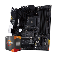 ASUS 华硕 R5 5600X 处理器搭华硕TUF  B550M-PLUS 重炮手 板U套装