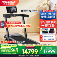JOHNSON 乔山 跑步机家庭用 可折叠室内运动减肥爬坡健身器材企业健身房TX-5 鸿蒙智