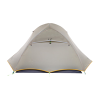 AsTa Gear 静星 青峰轻量化单双人帐20D涂硅户外徒步露营防暴雨抗强风帐篷 高端灰 单人四季 jxqf