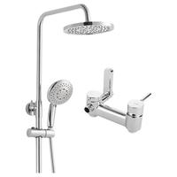 INAX 伊奈 日本伊奈淋浴花洒套装明装多功能反逆流手持花洒大顶喷头家用