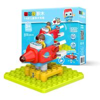 BLOKS 布鲁可积木 创造大师积木桶系列 80110 摇摆火箭
