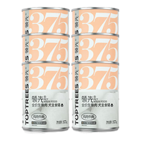 领先 骨肉狗主食罐狗罐头成幼犬全价狗粮湿粮375g*6(新老款随机发）