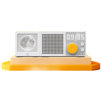 小度 智能音箱Fun极简潮玩设计 AI大模型蓝牙音响 语音桌面音箱 音乐电台DJ  智能音箱Fun