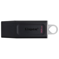 Kingston 金士顿 DTX USB 3.2 U盘 黑色 32GB USB-A+Micro转接头