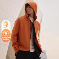 保暖服饰：安踏 大地之壳2.0 火壳 男士四防软壳衣 952446607