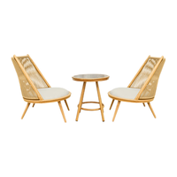 紫叶 现代简约客厅沙发椅子庭院单人藤编懒人椅户外阳台椅 沉香