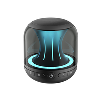 Allway Halo10电脑蓝牙迷你小音响智能自营家用便携式音箱送礼物车载低音炮黑色