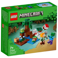 LEGO 乐高 Minecraft我的世界系列 21240 沼泽大冒险