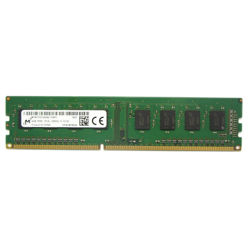 Crucial 英睿达 镁光 4G 8G DDR3/3L 台式机电脑内存条兼容联想华硕戴尔惠普等 4G DDR3L 1600台式机内存低压