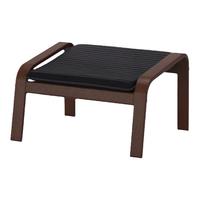 IKEA宜家POANG波昂脚凳北欧现代布艺可拆洗客厅脚踏凳垫脚凳