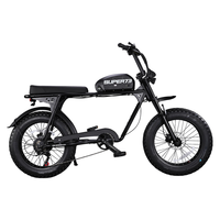 巴赫super73 Y1S1S2新国标电动自行车越野助力电瓶车super73电动车 S1-标准版-明星网红款 13AH