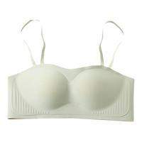 secretworld蹦迪不掉 薄款无肩带内衣女小胸聚拢无痕文胸防滑隐形