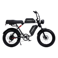 巴赫super73 电动车越野电动自行车山地自行车电瓶车成人复古助力车 Y1标准版-36安双电续航约75公里 Y1标准版-36安双电约75公里