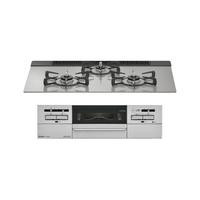 林内日本嵌入式Mytone 燃气灶烤箱 煤气炉天然气液化气 天然气灶银灰色玻璃75cm