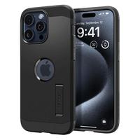 spigenSpigen适用苹果iPhone15手机壳Mag Safe磁吸保护套15promax防摔硅胶外壳高档 经典黑 iPhone 15 Pro Max