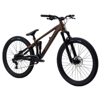 POLYGON TRID ZZ 软尾土坡山地车动作车速降林道轻巧灵活花式车 棕色 26轮径 均码 7速