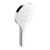 科勒（KOHLER） 淋浴花洒喷头 手持花洒多功能莲蓬头软管滑动杆底座托套餐 0水压要求自动除垢R33407T-CP