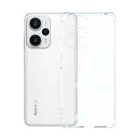 朗客 适用红米Note12T Pro手机壳11TPro/Pro+镜头全包四角气囊防摔超薄TPU全透明软壳简约保护套 Note12TPro/11TPro/+透明壳