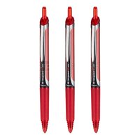 PILOT 百乐 BXRT-V5 按动中性笔 红色 0.5mm 3支装
