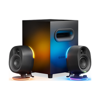 Steelseries 赛睿 有线/蓝牙音响 Arena 7 电脑音响 2.0立体声 低音炮  RGB灯效