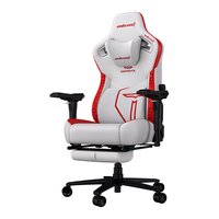 andaseaT安德斯特电竞椅 TES战队 电脑椅人体工学椅子 久坐游戏椅老板椅 TES-白红