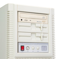 银昕 SliverStone银昕 FLP02W廉政复古ATX机箱(控制面板/支持360水冷