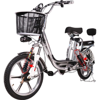 Xi Qi/希骐 新国标 电动自行车  20寸/48V15A续航 锂电池 48V 15A