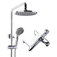 INAX 伊奈 日本伊奈淋浴恒温花洒 大顶喷浴室明装78999 白色劲雨花洒