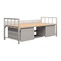 ZHONGWEI 中伟 双层床现代简约SRWC-1灰白色冷轧钢板450