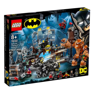 LEGO 乐高 DC超级英雄系列 76122 泥脸侵袭蝙蝠洞