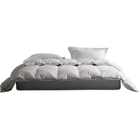 SNOWMAN 斯诺曼 120支贡缎5A级95%白鹅绒羽绒冬被芯子 填充1500g220x240cm