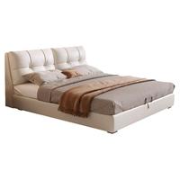 布雷尔 Buleier 布雷尔 FPC509 现代简约真皮双人床 1500