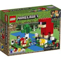 LEGO 乐高 Minecraft我的世界系列 21153 彩色羊毛农场