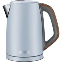 THERMOS 膳魔师 电热水壶大容量304不锈钢家用煮水开保温烧水壶泡茶茶器