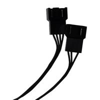 超频三 PCCOOLER小3/4针风扇接口线 一拖二用于3/4针CPU风扇安装双风扇合并线