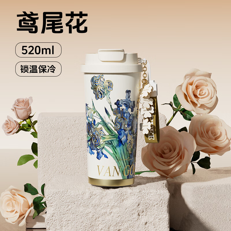 鸢尾花-316陶瓷覆层内胆-520ml
