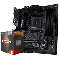 AMD 华硕B450/B550主板搭AMD 五代锐龙CPU 处理器 CPU主板套装 板U套装 TUF