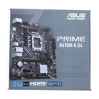 ASUS 华硕 PRIME H610M-K D4主板
