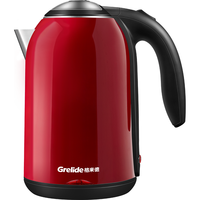 Grelide 格来德 WWK-D1701K 保温电水壶 1.7L 红色