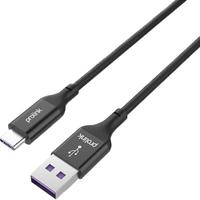 PROLINK 安卓手机数据线5a40w平板充电线闪充超级快充车载转接头电脑typec短款正反插一分二双头适用小米华为