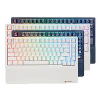 Hyeku 黑峡谷 E2 83键 2.4G蓝牙 多模无线机械键盘 RGB背光