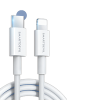 SMARTDEVIL 闪魔 苹果数据线 苹果充电线PD/USB快充线适用iPhone14/13/12proMax/iPad 2.4A大电流-PD快充线