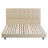 KING KOIL 金可儿 Kingkoil）床1.8x2米主卧真牛皮实木软包双人床现代轻奢床架 1898典藏版床架