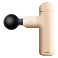 乐摩吧(LEMOBAR.COM)筋膜枪迷你肌肉按摩器全身肌肉放松按摩器颈部按摩仪颈膜枪按摩运动健身 奶咖色