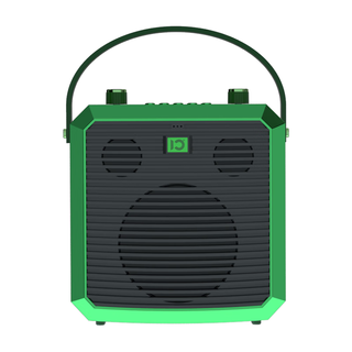 十度（ShiDu）M3高品质HIFI音响发烧入门级无线蓝牙音响手提便携家庭ktv唱歌套装户外聚会K歌直播高保真迷你音箱 M3 十度绿