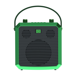 十度（ShiDu）M3高品质HIFI音响发烧入门级无线蓝牙音响手提便携家庭ktv唱歌套装户外聚会K歌直播高保真迷你音箱 M3 十度绿